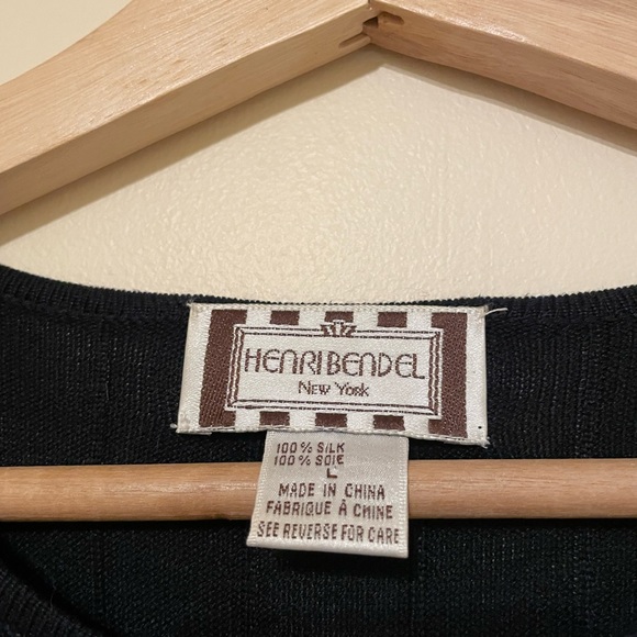Vintage Henri Bendel Silk Sweater - Picture 3 of 5